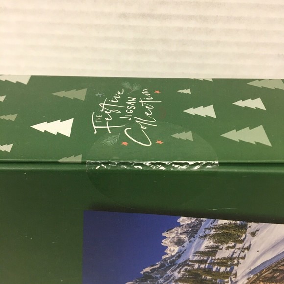 Jigsaw Puzzle The Festive Jigsaw Collection Winter Cabin 1000 pcs w/Post… - Picture 9 of 11